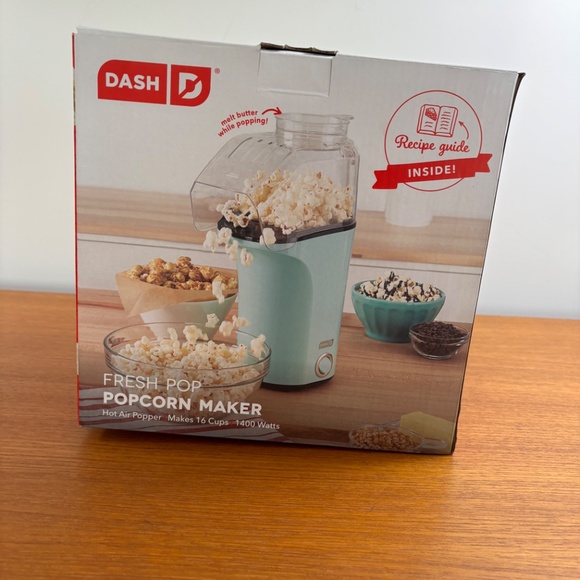 NEW Dash Fresh Pop Popcorn Maker - Picture 2 of 8